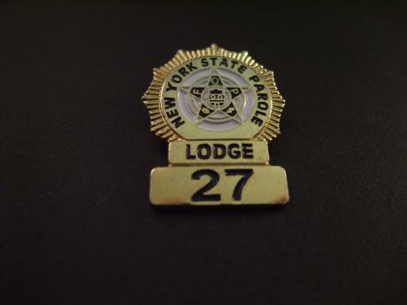 New York State Division of Parole Lodge 27 ( afdeling onder toezicht staande vrijlating van een gevangene